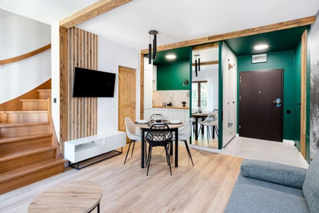שצ'קלארסקה פוראובה Apartament Dwa Pieterka W Szklarskiej מראה חיצוני תמונה
