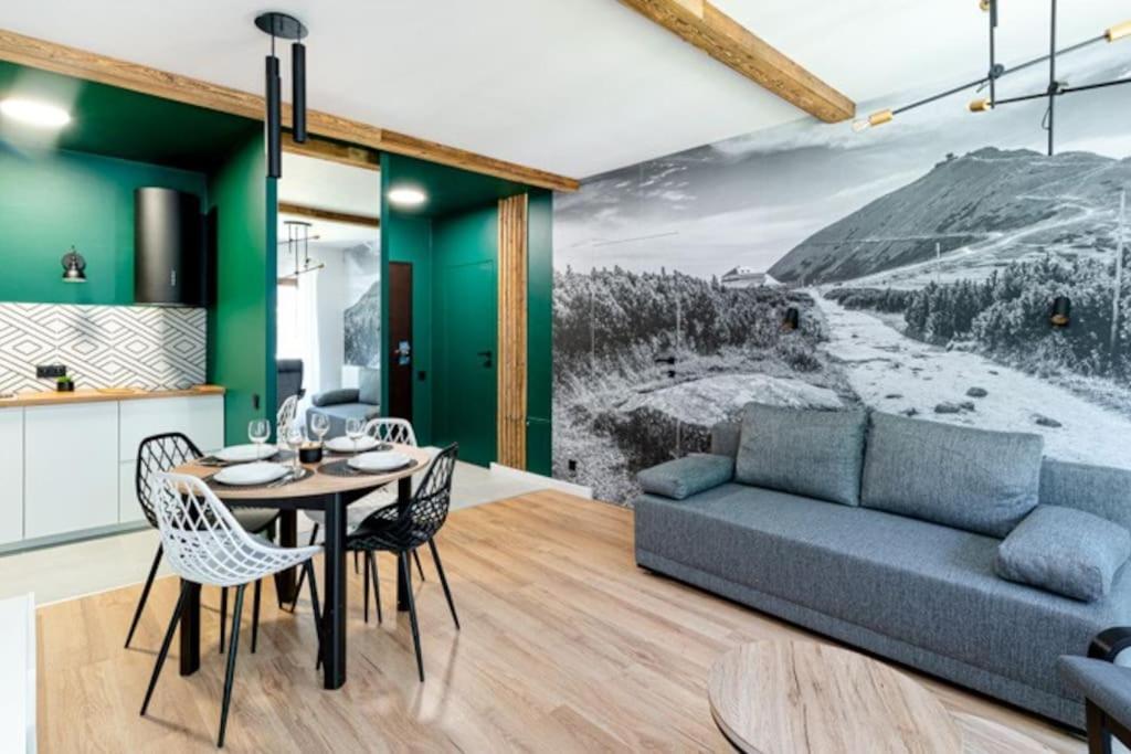 שצ'קלארסקה פוראובה Apartament Dwa Pieterka W Szklarskiej מראה חיצוני תמונה
